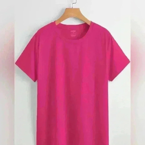 Cherokee Solid Pink shirt - Picture 1 of 3